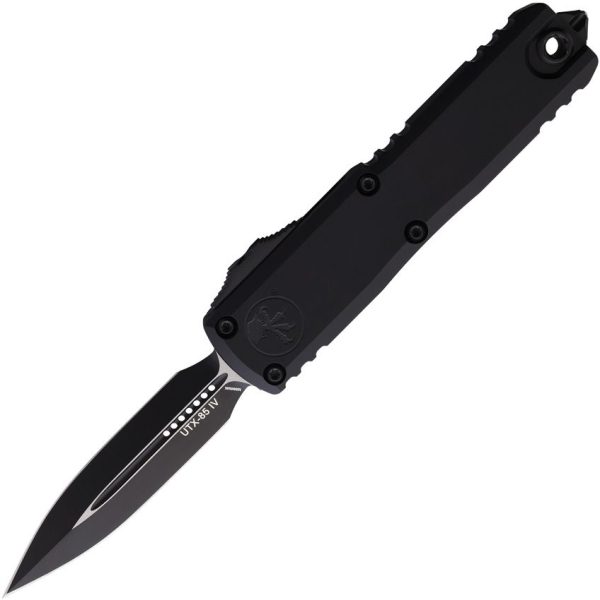Microtech UTX-85 D/E Gen IV OTF Auto - Black Aluminum