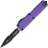 Microtech UTX-85 Serrated OTF Auto - Purple Aluminum