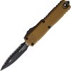 Microtech UTX-85 D/E Gen IV Tan Aluminum OTF Auto
