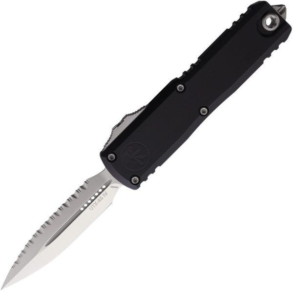Microtech UTX-85 D/E Gen IV Serrated Black OTF Auto