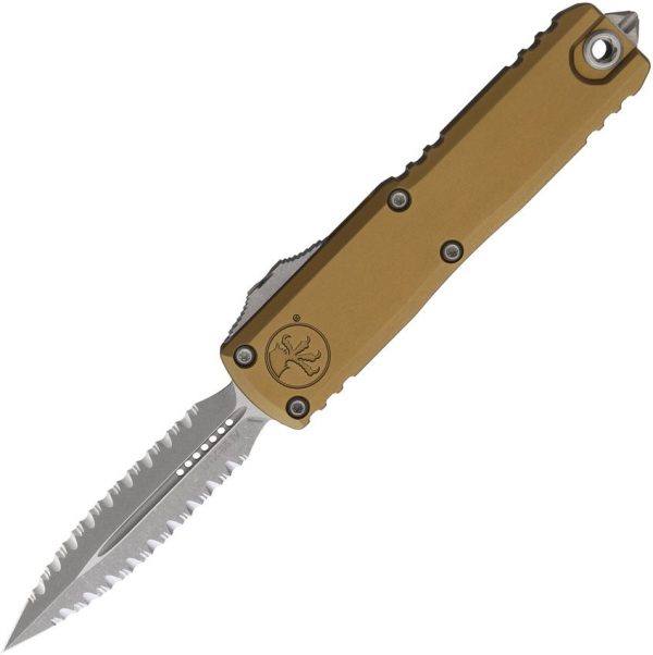 Microtech UTX-85 D/E Gen IV Apocalyptic Tan OTF Auto