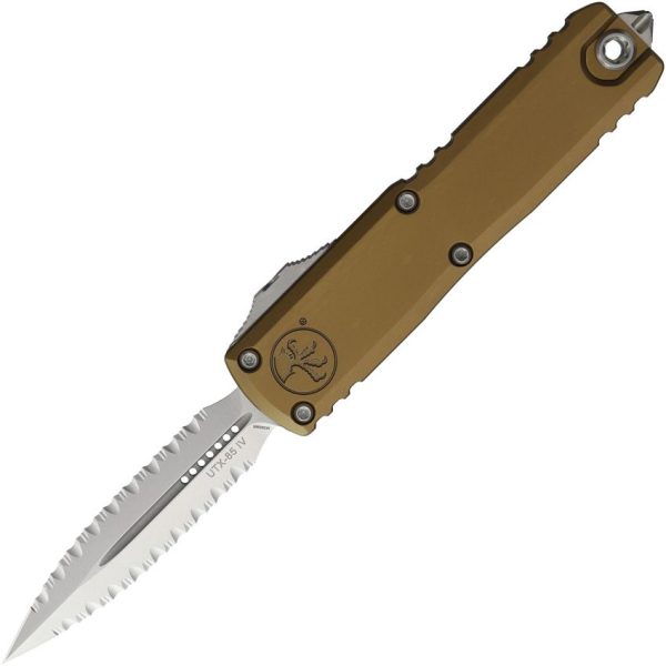 Microtech UTX-85 D/E Gen IV OTF Auto - Tan M390MK