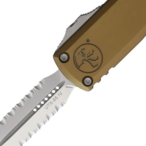 Microtech UTX-85 D/E Gen IV OTF Auto - Tan M390MK