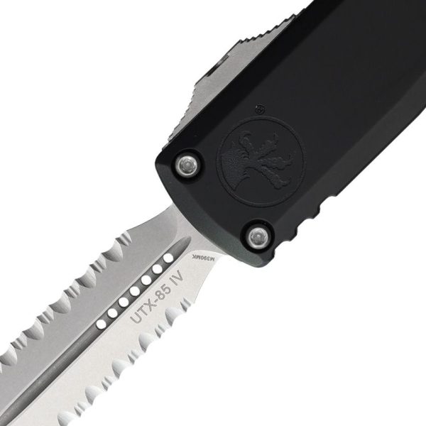 Microtech UTX-85 D/E Gen IV Stonewash Black OTF Auto