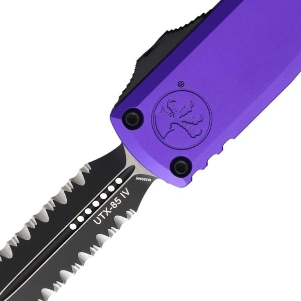Microtech UTX-85 D/E Gen IV OTF Auto - Purple M390MK