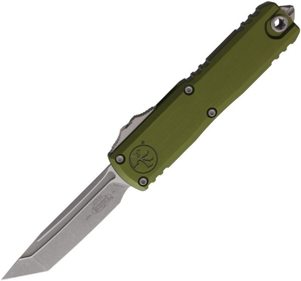 Microtech UTX-85 T/E Gen IV OTF Auto - OD Green Apocalyptic