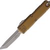 Microtech UTX-85 T/E Gen IV OTF Auto - Tan Apocalyptic