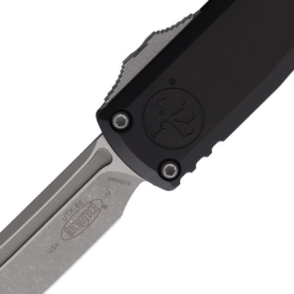 Microtech UTX-85 T/E Gen IV OTF Auto - Black Apocalyptic