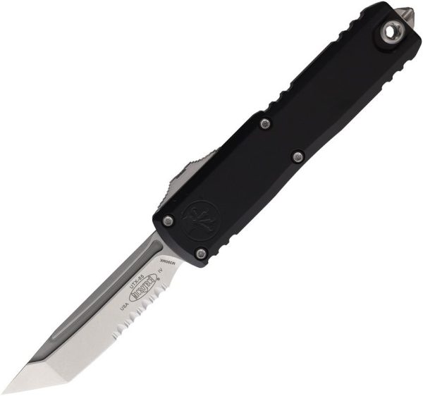 Microtech UTX-85 T/E Gen IV OTF Auto 3" M390MK Tanto Black