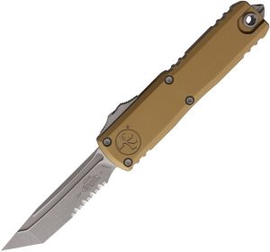 Microtech Auto UTX-85 T/E Gen IV OTF - Tan Apocalyptic
