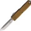 Microtech Auto UTX-85 TE Gen IV OTF - Tan Serrated