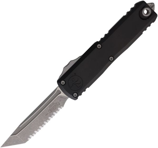Microtech UTX-85 T/E Gen IV Auto OTF - Black Apocalyptic