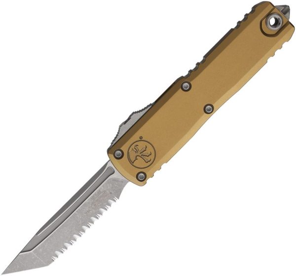 Microtech UTX-85 T/E Gen IV Auto OTF - Tan Apocalyptic
