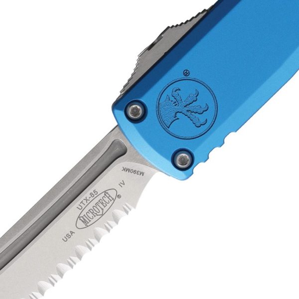 Microtech UTX-85 T/E Gen IV Auto OTF - Blue Stonewash
