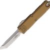 Microtech UTX-85 T/E Gen IV Auto OTF - Tan Stonewash