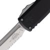 Microtech Auto UTX-85 TE Gen IV OTF - Black Fully Serrated