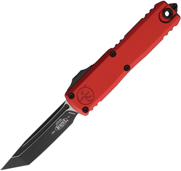 Microtech UTX-85 Gen IV Auto OTF - Red Two-Tone