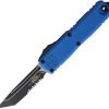 Microtech UTX-85 T/E Gen IV OTF Serrated Blue