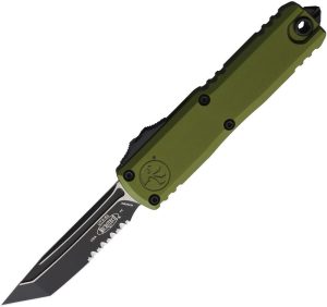 Microtech UTX-85 T/E Gen IV OTF Serrated OD