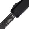 Microtech UTX-85 T/E Gen IV OTF Serrated Black