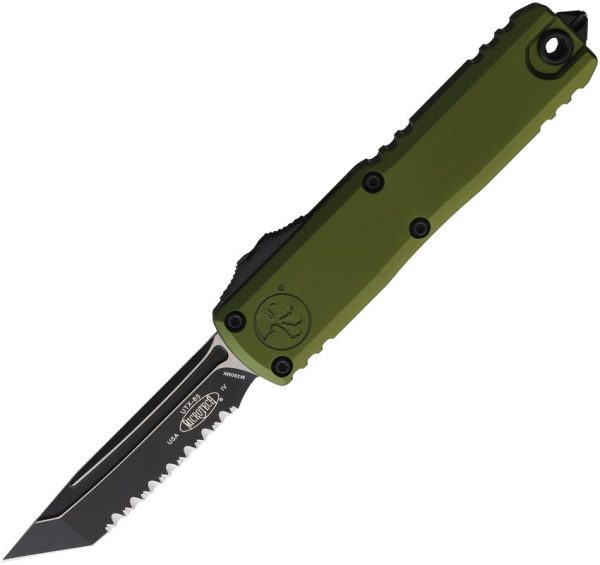 Microtech UTX-85 T/E Gen IV OTF Full Serrated OD