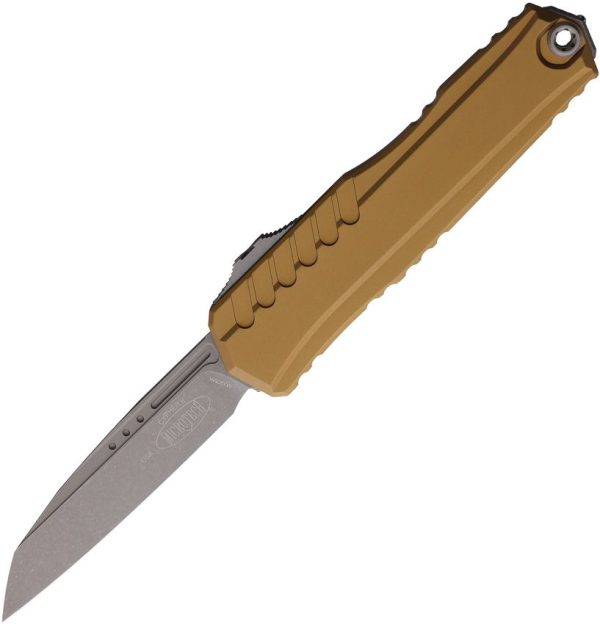 Microtech Auto Cypher II OTF Tan Wharncliffe