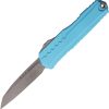 Microtech Auto Cypher II OTF Turquoise Wharncliffe