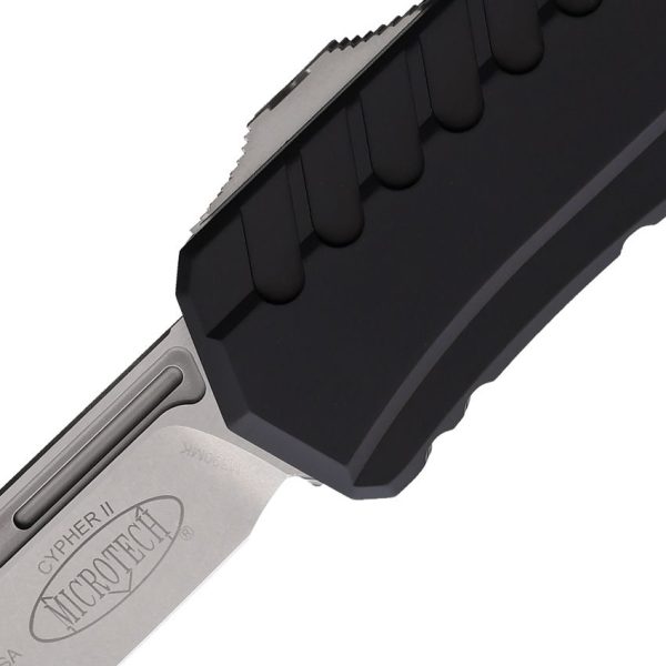 Microtech Auto Cypher II OTF Wharncliffe Stonewash