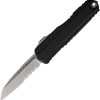 Microtech Auto Cypher II OTF Black - Serrated