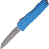 Microtech Auto Cypher II OTF Blue - M390MK Serrated