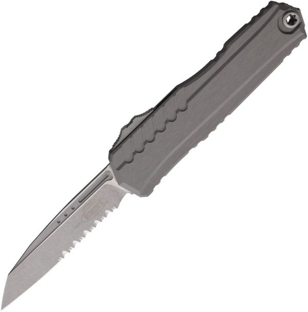 Microtech Auto Cypher II OTF Gray - Apocalyptic