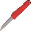Microtech Cypher II OTF Auto Folding Knife 3.5" M390MK Red