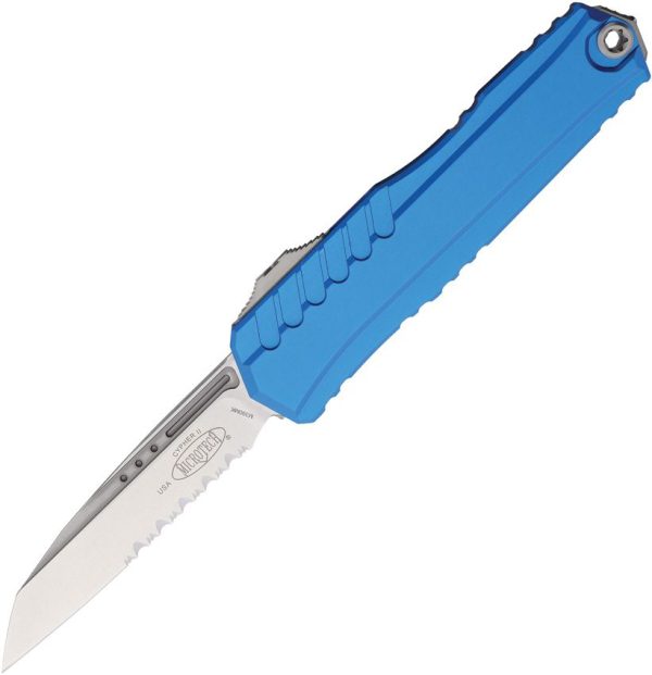 Microtech Auto Cypher II OTF Stonewash Blue