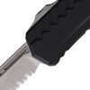 Microtech Auto Cypher II OTF Black - Serrated