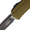 Microtech Auto Cypher II OTF OD Green Wharncliffe