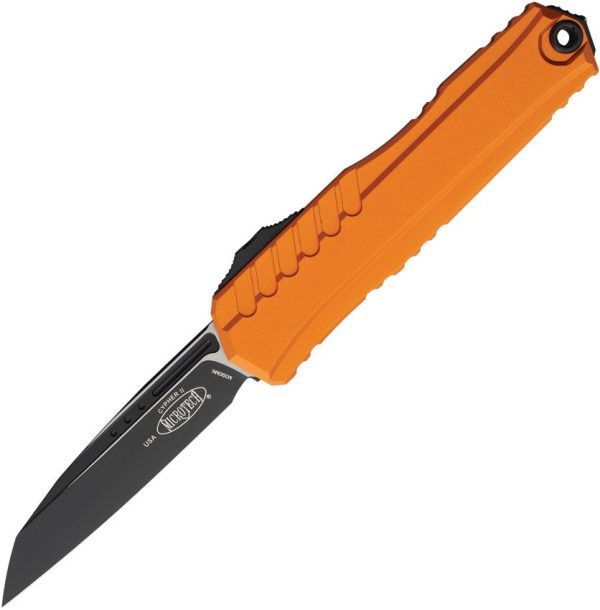 Microtech Auto Cypher II OTF Orange Handle