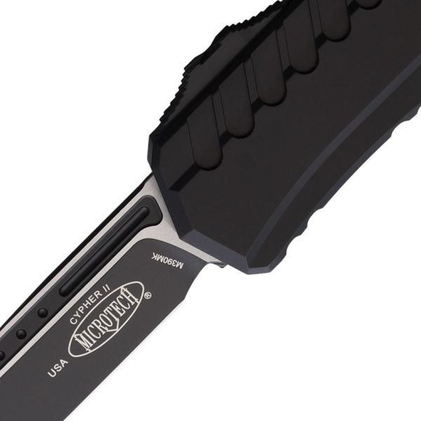 Microtech Auto Cypher II OTF Tactical Black