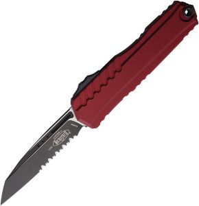 Microtech Auto Cypher II OTF Merlot Serrated