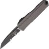 Microtech Auto Cypher II OTF Gray Serrated M390MK