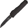 Microtech Auto Cypher II OTF Black Wharncliffe
