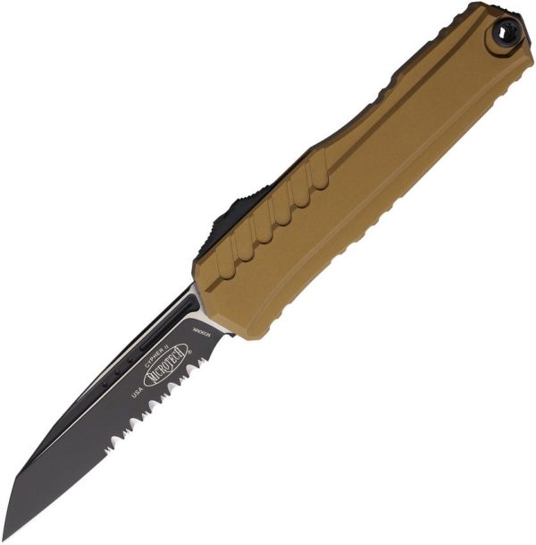 Microtech Auto Cypher II S/E OTF M390MK Tan