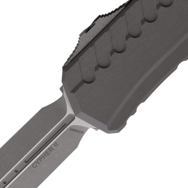 Microtech Auto Cypher II D/E OTF Apocalyptic Gray