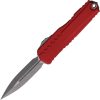 Microtech Cypher II D/E OTF Auto Folding Knife 3.5" M390MK Red