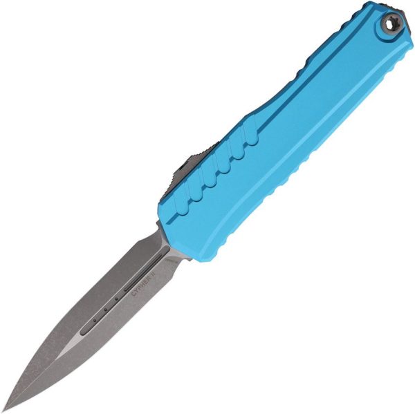 Microtech Auto Cypher II D/E OTF M390MK Turquoise