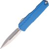 Microtech Cypher II D/E OTF Auto Folding Knife Blue 3.5" M390MK