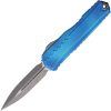 Microtech Cypher II OTF Auto Folding Knife 3.5" M390MK Marbled Blue