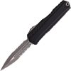 Microtech Cypher II D/E OTF Auto Folding Knife 3.5" Apocalyptic Blade
