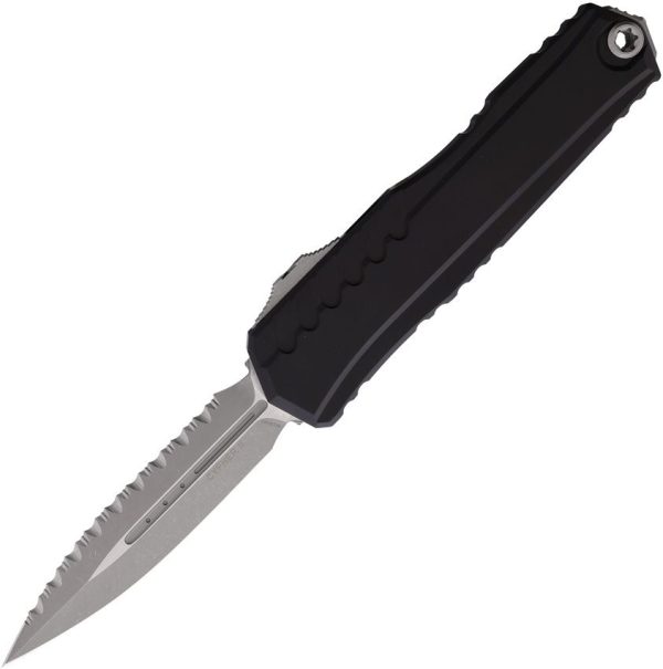 Microtech Auto Cypher II D/E OTF Apocalyptic Black