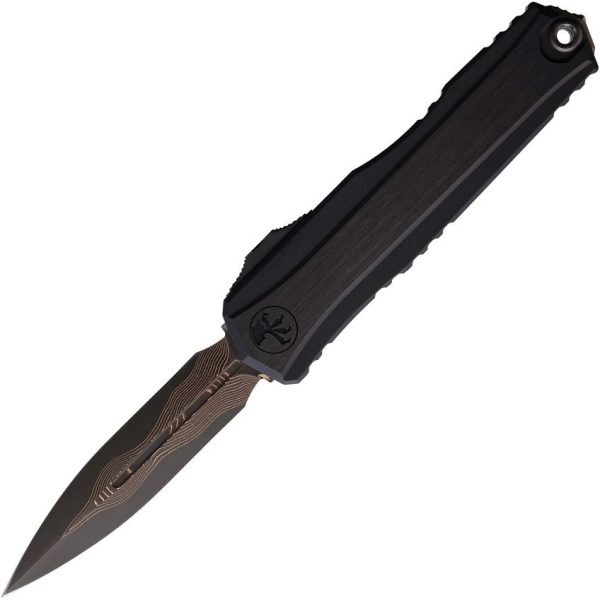 Microtech Auto Cypher II Select Damascus OTF DLC