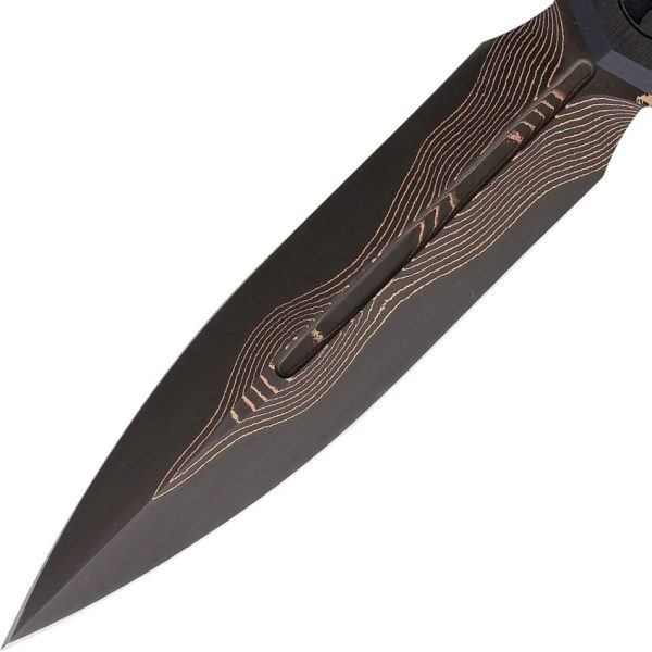 Microtech Auto Cypher II Select Damascus OTF DLC